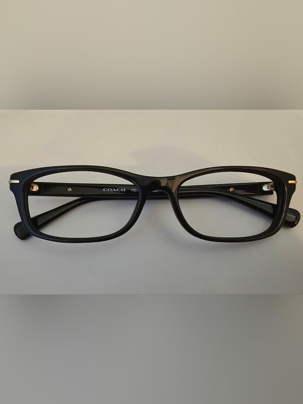 Coach Black Women's Classic Full-Rim Glasses